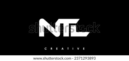 NTL Letter Initial Logo Design Template Vector Illustration