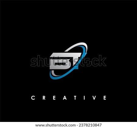 BT  Letter Initial Logo Design Template Vector Illustration