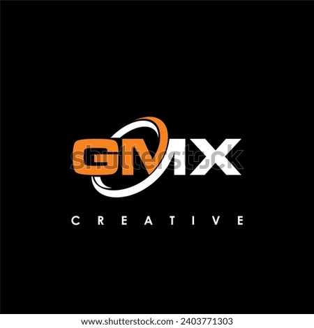 GMX Letter Initial Logo Design Template Vector Illustration