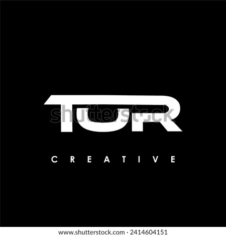 TOR Letter Initial Logo Design Template Vector Illustration