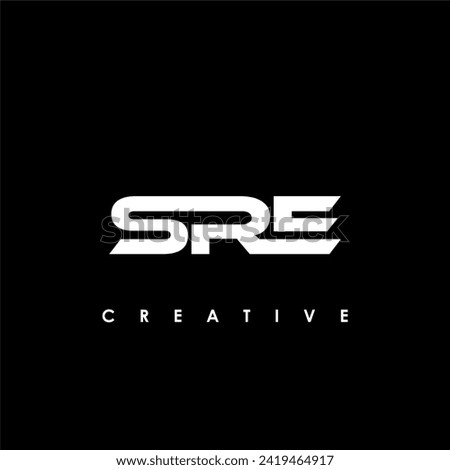 SRE Letter Initial Logo Design Template Vector Illustration