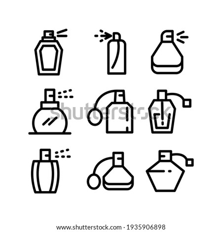perfume icon or logo isolated sign symbol vector illustration - Collection of high quality black style vector icons
 商業照片 © 