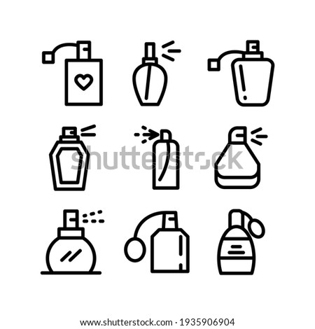 perfume icon or logo isolated sign symbol vector illustration - Collection of high quality black style vector icons
 商業照片 © 