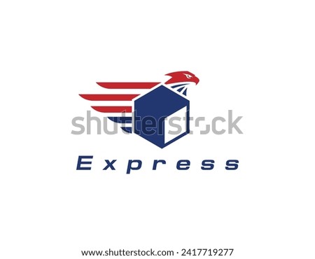 Simple Logistic Business logo Design Template