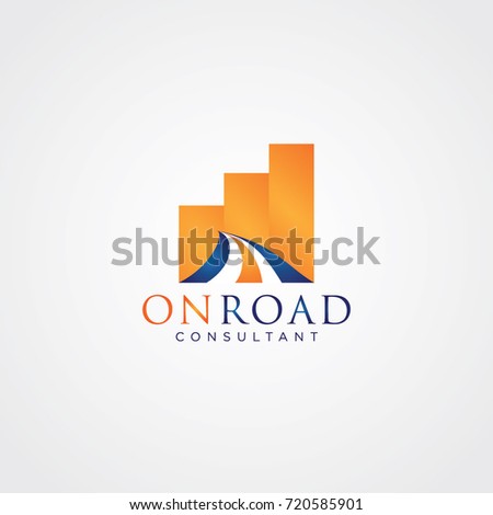 Road Business Logo Design Symbol