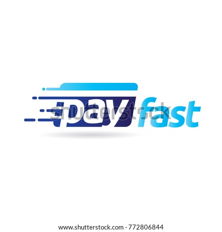 Fast Pay Digital Electronic Transaction Logo Symbol Icon