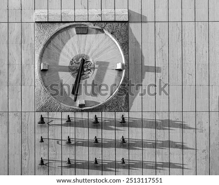 Similar – Image, Stock Photo sundial Art Work of art