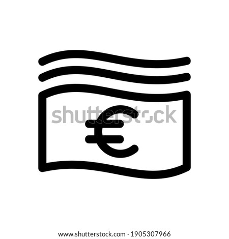 euro icon or logo isolated sign symbol vector illustration - high quality black style vector icons
