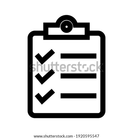 check list icon or logo isolated sign symbol vector illustration - high quality black style vector icons
