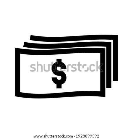 dollar icon or logo isolated sign symbol vector illustration - high quality black style vector icons
