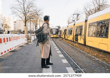 Similar – Image, Stock Photo Tram in Berlin Life