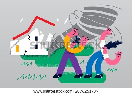 Similar – Image, Stock Photo storm damage Characters