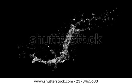 Similar – Image, Stock Photo Raindrops splashing on the table