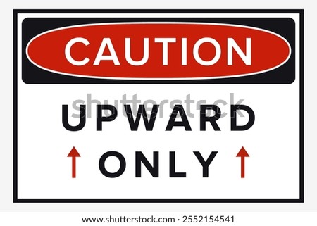 This Way Up. Correct Orientation Indicator. Packaging Symbol. Sign and Label Indicating Packages That Must Be Kept Upright to Protect Contents. Upward Arrows - Vector Symbol