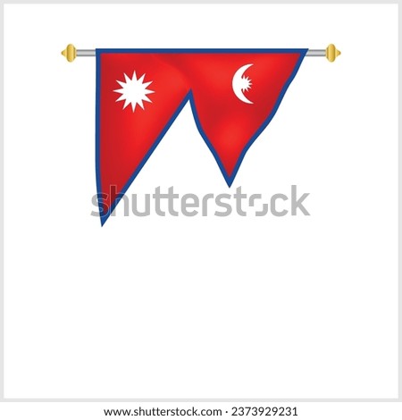 Nepal Wall Flag and Nepal Wall Hanging Flag Design