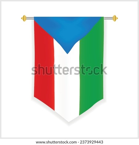 Equatorial Guinea Wall Flag and Equatorial Guinea Wall Hanging Flag Design