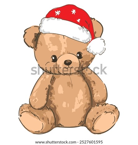 Similar – Image, Stock Photo Christmas Teddy Bear teddy