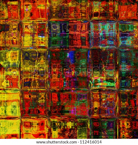 art abstract rainbow pattern background
