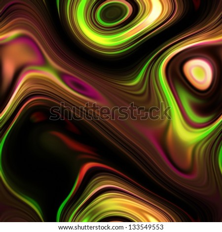 art glass colorful textured background in gold, red, green and brown colors, seamless pattern