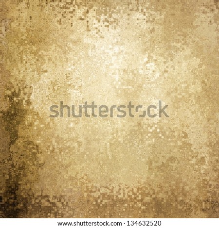 art abstract grunge paper textured beige and brown monochrome background with halftone and pixels