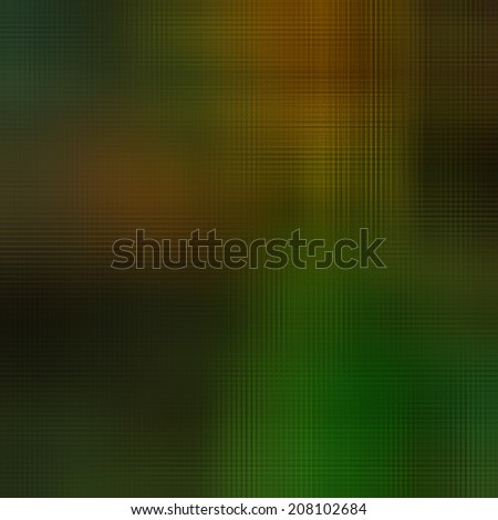 art abstract glass textured background in dark green, gold  and brown colors