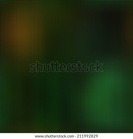 art abstract glass textured background in green, black and gold colors; seamless pattern