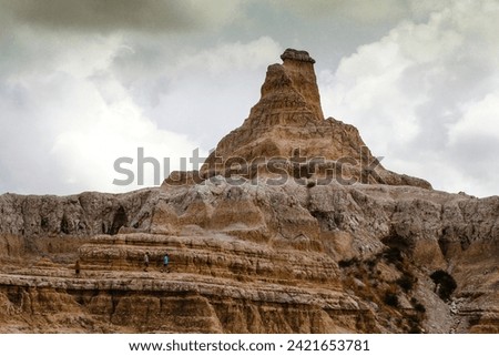 Similar – Foto Bild Canyon im Badlands National Park USA von unten aufgenommen