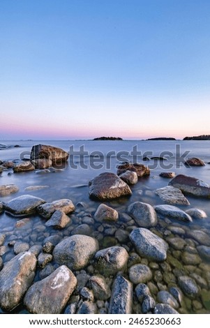 Similar – Image, Stock Photo rocky coast Horizon