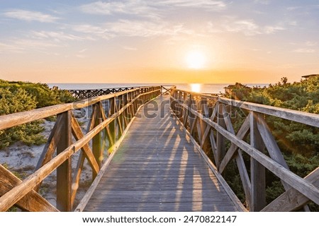 Similar – Image, Stock Photo Sunset on Mallorca Majorca
