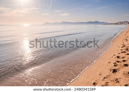 Similar – Image, Stock Photo Sunset on Mallorca Majorca