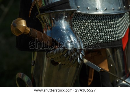 knight with sword
