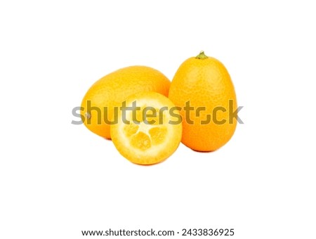 Similar – Image, Stock Photo Heap of kumquats on cutting board