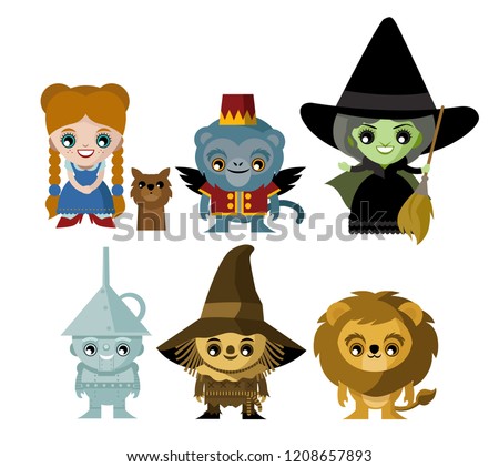 cute fairytale characters