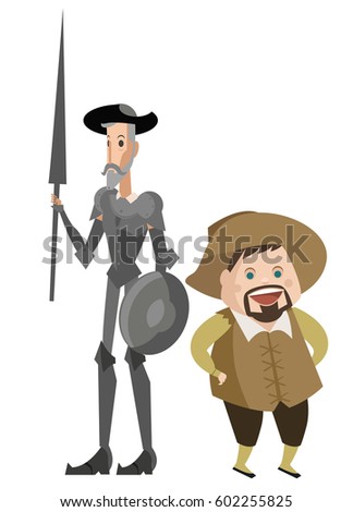 quixote and sidekick