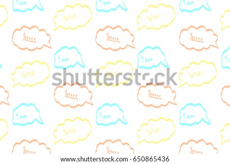 Callout elegant background modern vector clean simple editable pattern