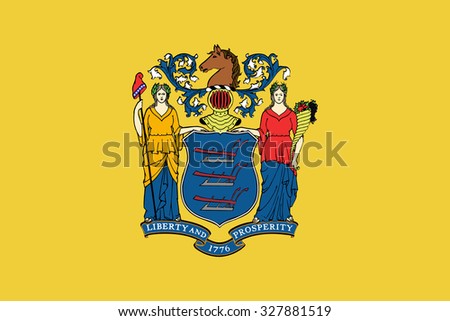 New jersey state flag