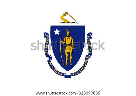Massachusetts state flag
