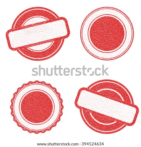 Vector Stamp without text. Set of Stamps . Red Stamps . Grunge Rubber Texture Stamp . Distressed Stamp Texture . Post Stamp Collection . Vector Stamps . Circle Stamps .