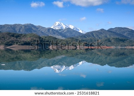 Similar – Image, Stock Photo Panoramic view of Lake Bled, Slovenia