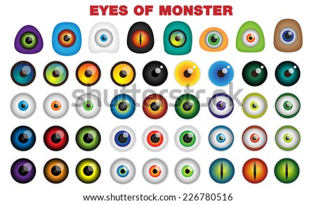 Eyes of monster