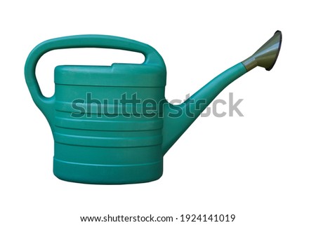 Similar – Image, Stock Photo Gardening with watering can, spade and shovel