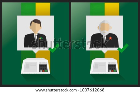 Presidential Candidates of Brazil -
 Electronic urn elections