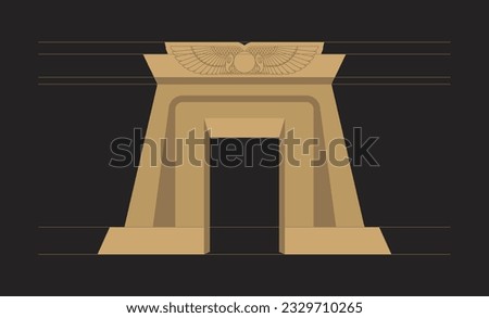 Similar – Image, Stock Photo Ancient pyramid temple in lush green foliage