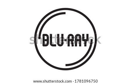 Blu ray disc logo as an app icon. 