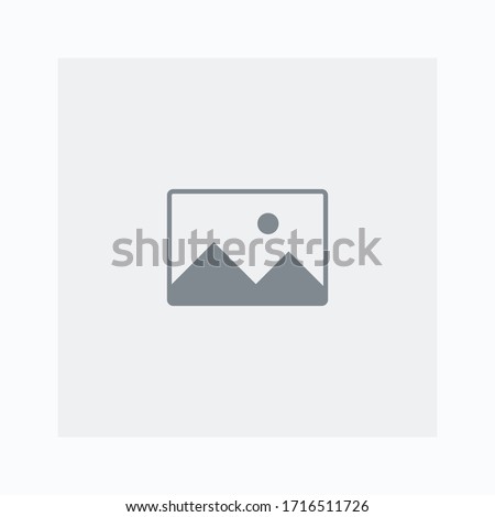 Image preview icon. Picture placeholder for website or ui-ux design. Vector illustration. 商業照片 © 