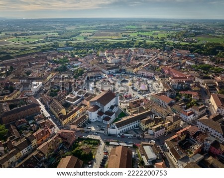 Similar – Image, Stock Photo Main square of Palmanova, Italy.