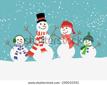 Cute Christmas Snowman Clip Art Snowman Family Clipart Stunning Free Transparent Png Clipart Images Free Download