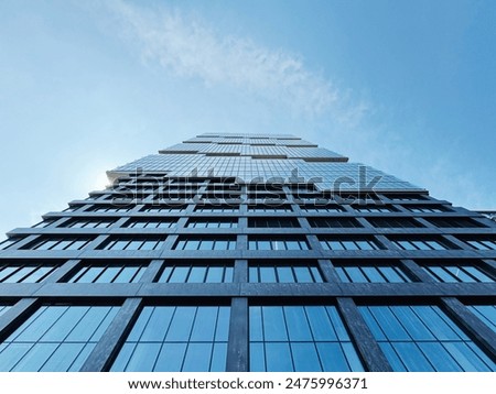 Similar – Image, Stock Photo skyscraper High-rise,