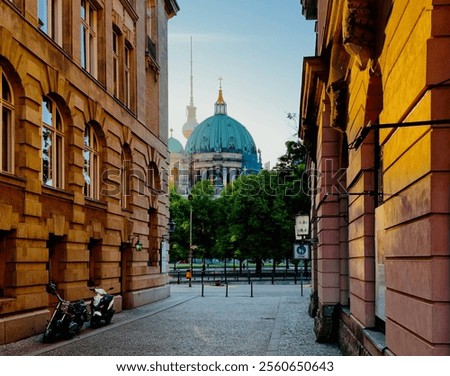 Similar – Image, Stock Photo Symmetry Berlin Architecture