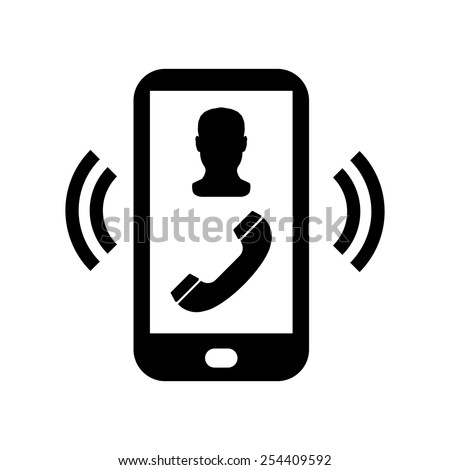 Vector Phone incoming call Icon
